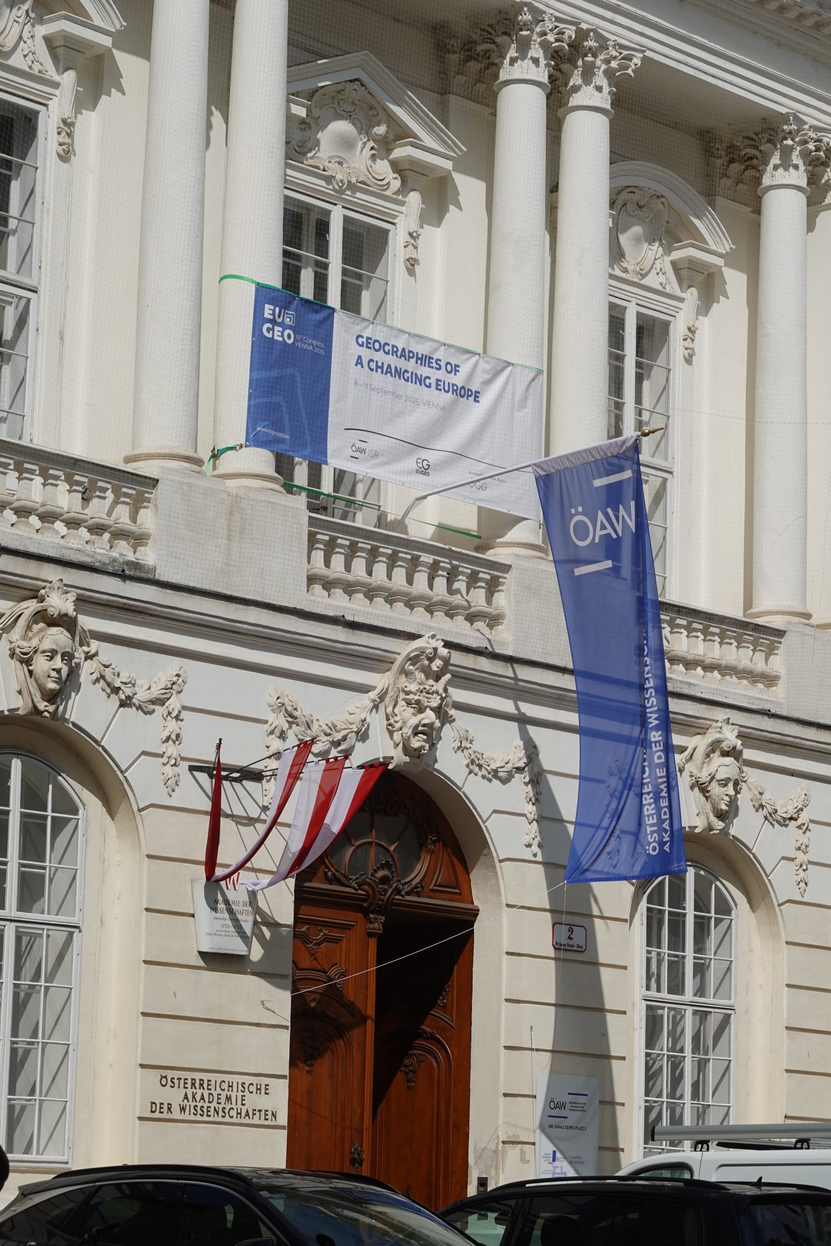 [Communication] Intervention au congrès annuel de l’EUGEO, à Vienne